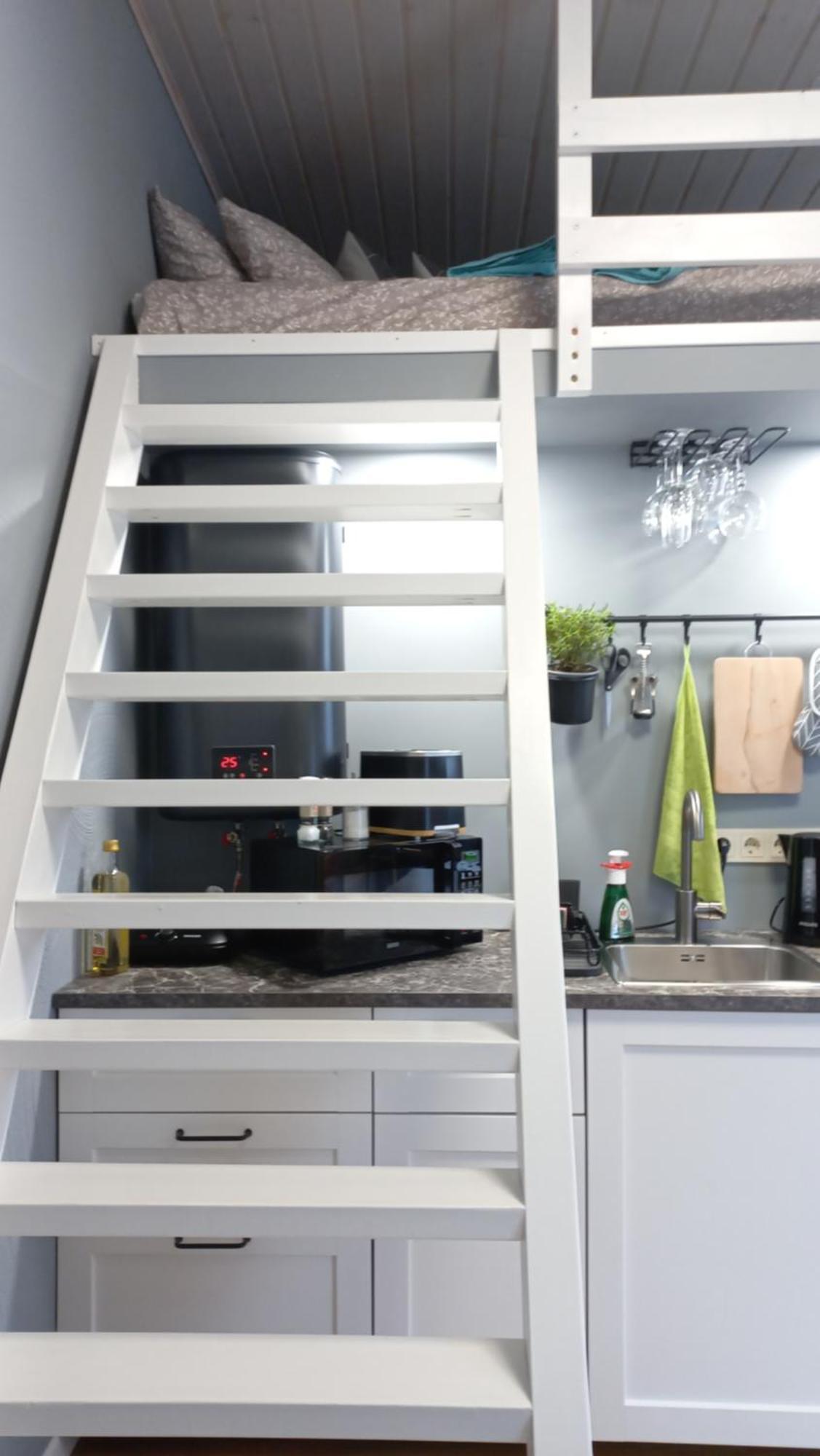 Tiny House, Kesk Loft Apartment Tartu Bagian luar foto